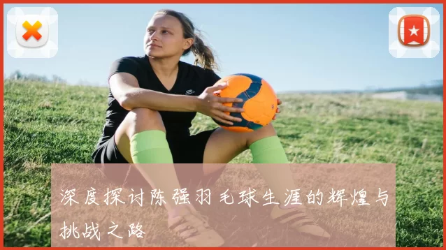 深度探讨陈强羽毛球生涯的辉煌与挑战之路